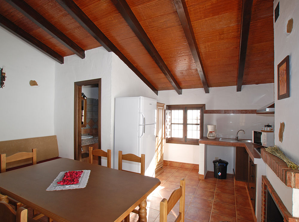 Houses Rental in Malaga, Lounge, Dining Room, Kitchen - La Huerta