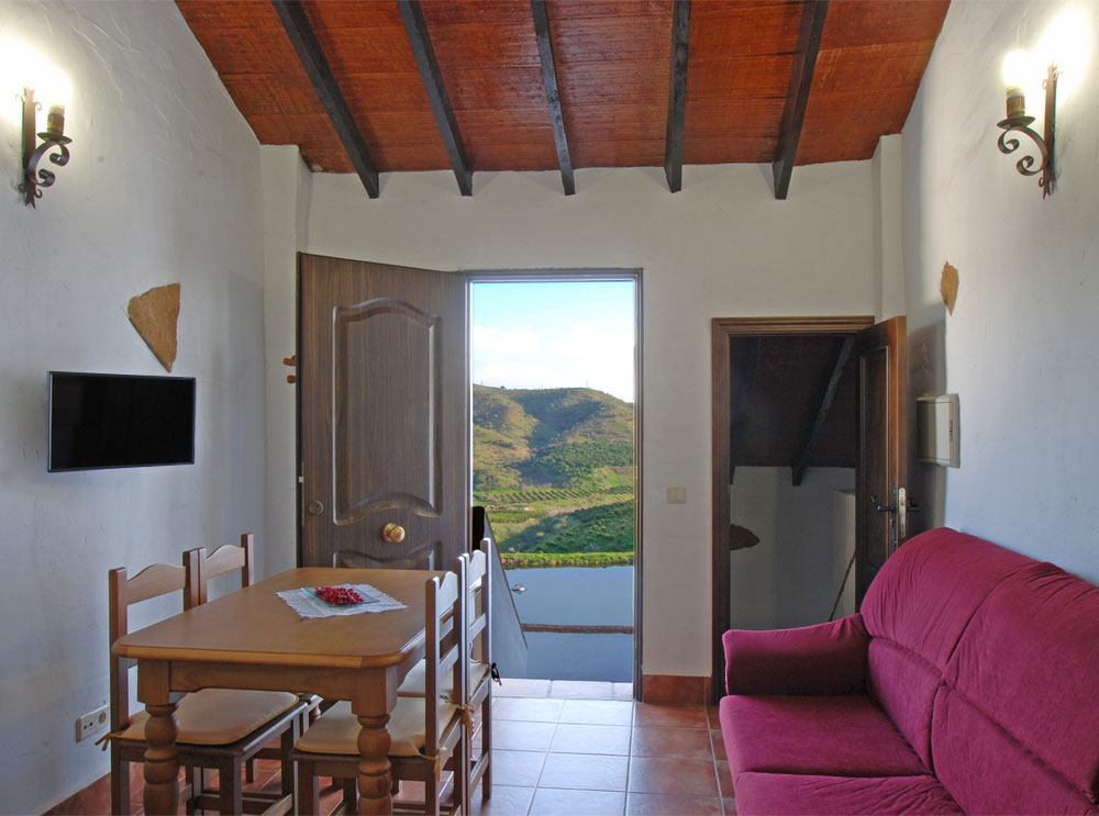 Houses Rental in Malaga, Lounge, Dining Room, Kitchen - La Huerta