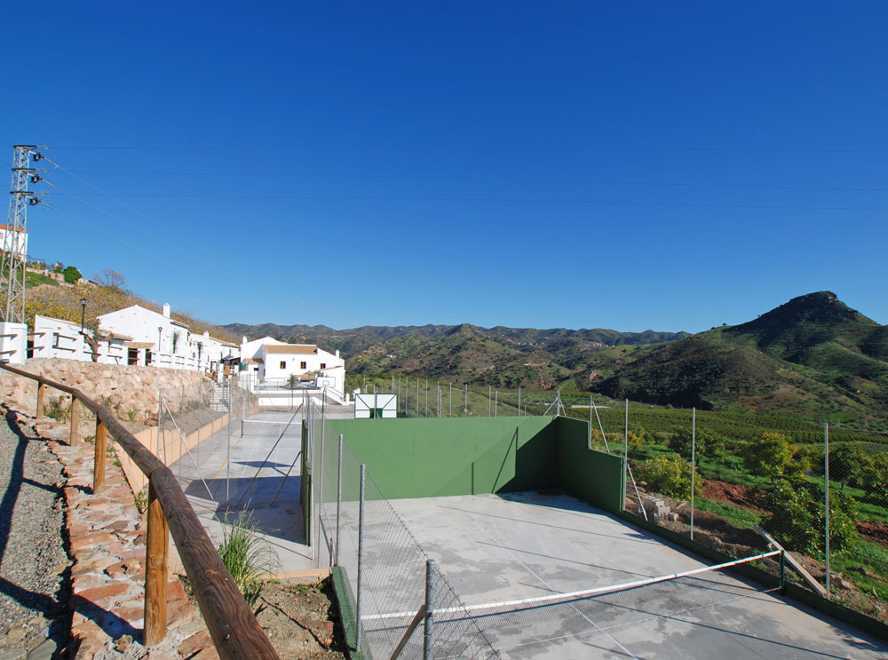 Casas Rurales con pista de Paddle en Málaga